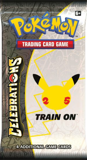 pokemon celebrations booster pack 4 kaarten