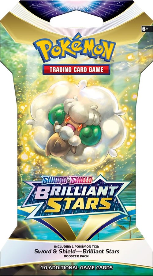 brilliant stars sleeved booster pokemon